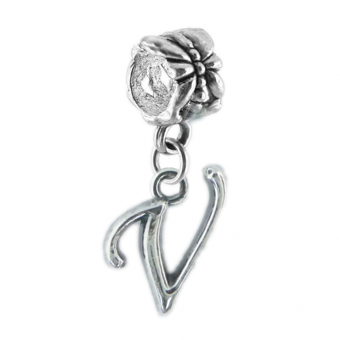 Charm argint Litera V 9231145 Dras [1]