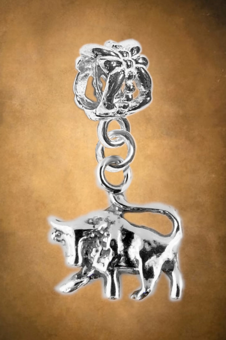 Charm argint zodie Taur zodiac european 9237165 Dras [2]
