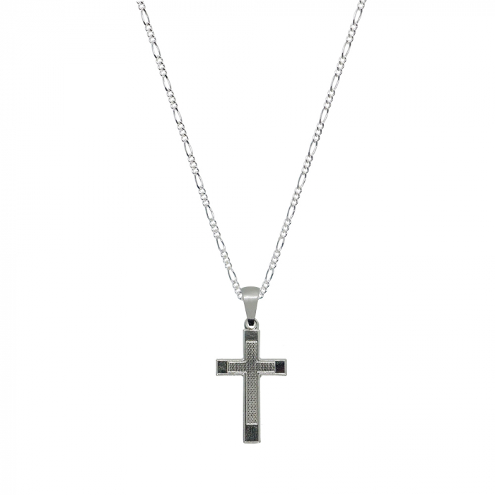 Lantisor argint personalizat cruciulita argint 4108FIG31410 Dras [1]