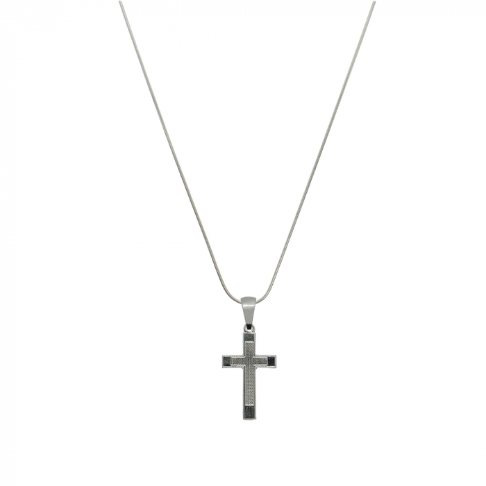 Lantisor argint personalizat cruciulita argint 4108SCH470 Dras [1]
