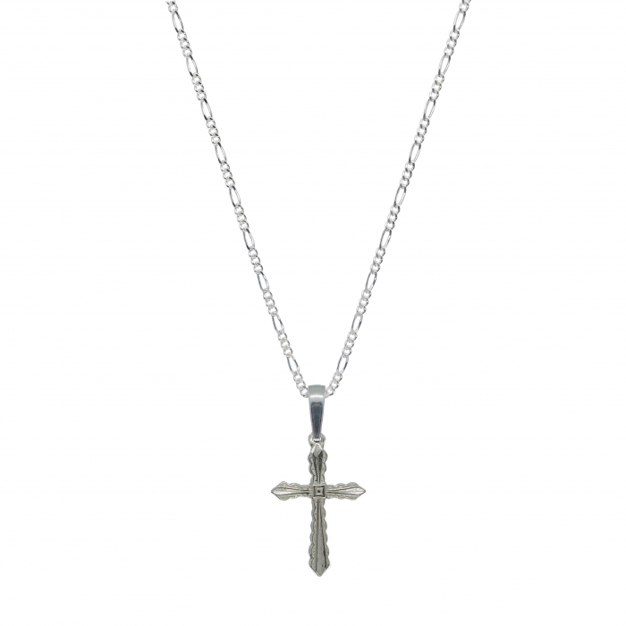 Lantisor argint personalizat cruciulita argint 4113FIG31320 Dras [1]