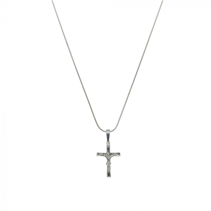 Lantisor argint personalizat cruciulita argint 4114SCH420 Dras [1]