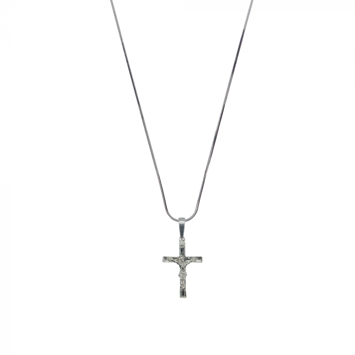 Lantisor argint personalizat cruciulita argint 4114SCHD420 Dras [1]
