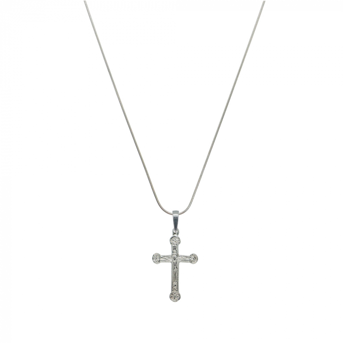 Lantisor argint personalizat cruciulita argint 4116SCH440 Dras [1]