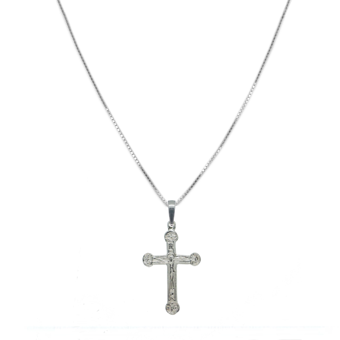 Lantisor argint personalizat cruciulita argint 4116VEN360 Dras [1]