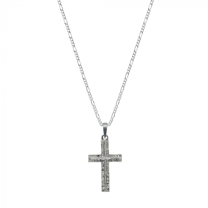 Lantisor argint personalizat cruciulita argint 4124FIG31420 Dras [1]