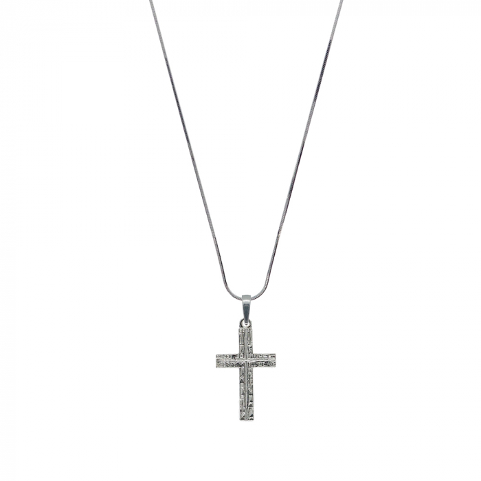 Lantisor argint personalizat cruciulita argint 4124SCHD440 Dras [1]
