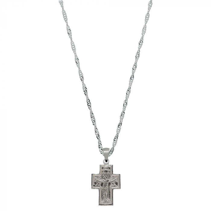 Lantisor argint personalizat cruciulita argint 4128SING855 Dras [1]
