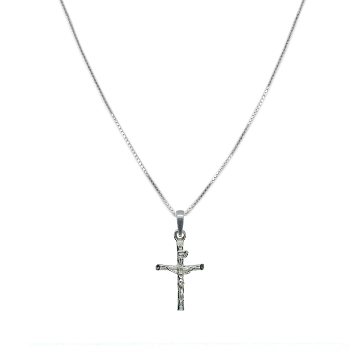 Lantisor argint personalizat cruciulita argint 4139VEN330 Dras [1]