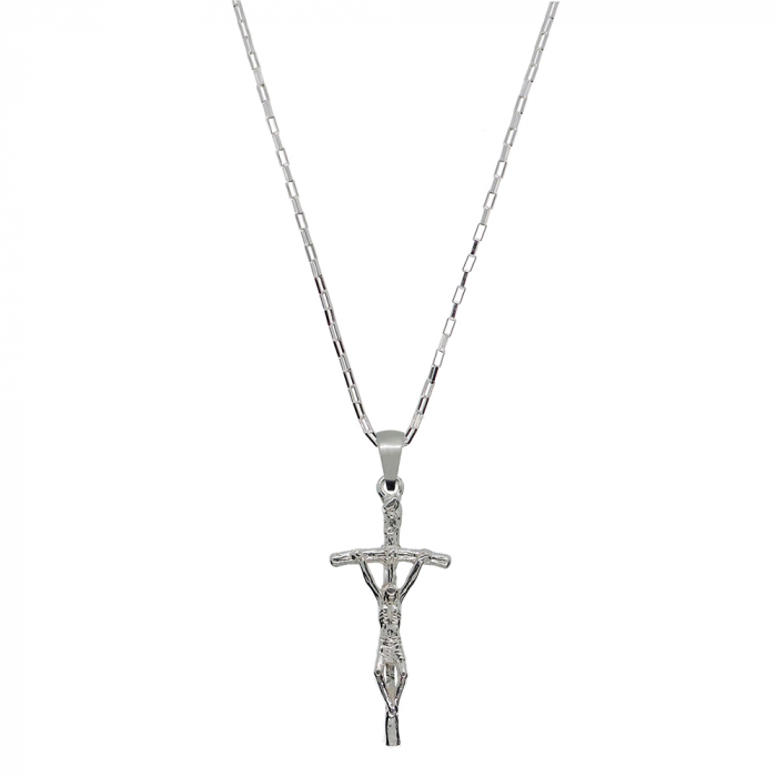 Lantisor argint personalizat cruciulita argint 4144KV615 Dras [1]