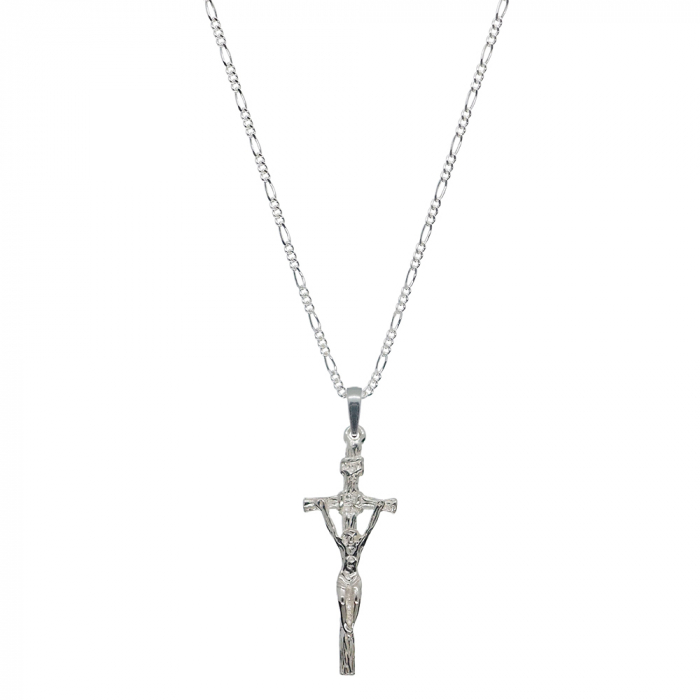 Lantisor argint personalizat cruciulita argint 4149FIG31395 Dras [1]