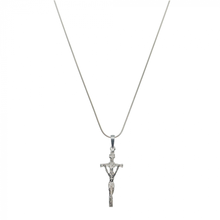 Lantisor argint personalizat cruciulita argint 4149SCH455 Dras [1]