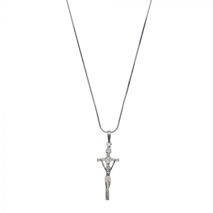 Lantisor argint personalizat cruciulita argint 4149SCHD455 Dras [1]