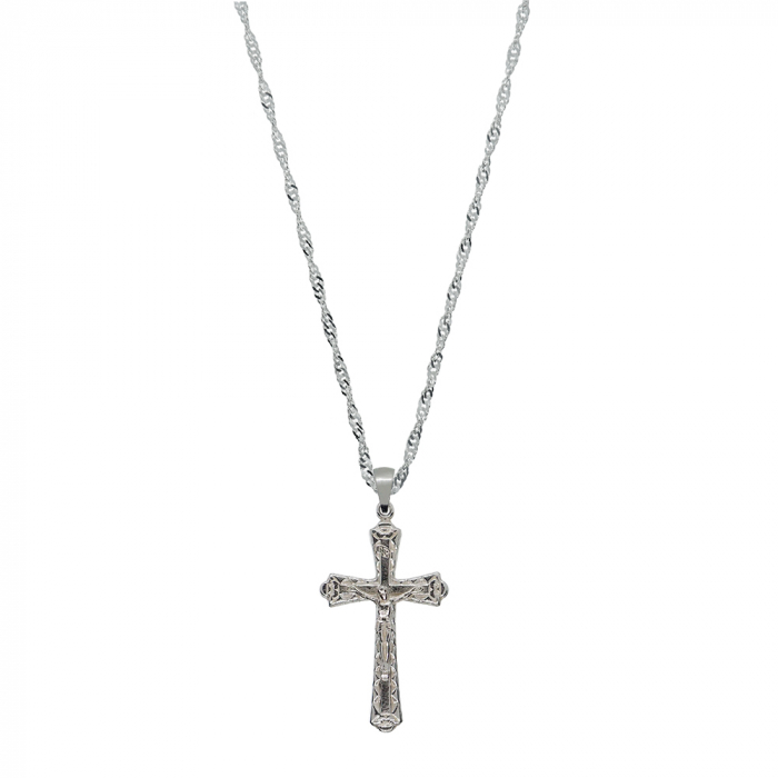 Lantisor argint personalizat cruciulita argint 4159SING1005 Dras [1]