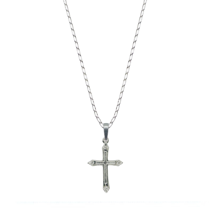 Lantisor argint personalizat cruciulita argint 4173FIG01295 Dras [1]