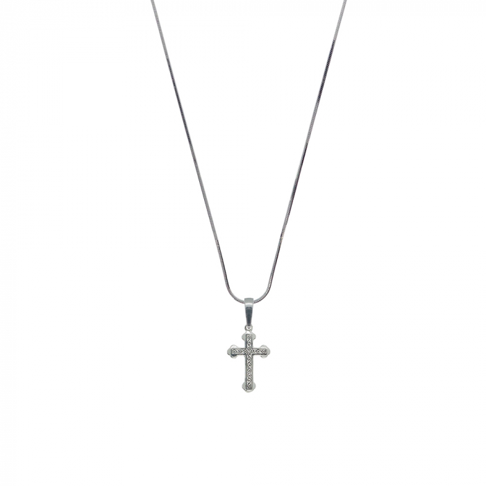 Lantisor argint personalizat cruciulita argint 4183SCHD395 Dras [1]