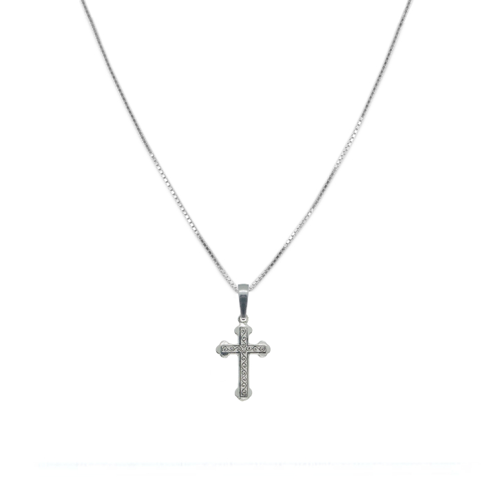 Lantisor argint personalizat cruciulita argint 4183VEN365 Dras [1]