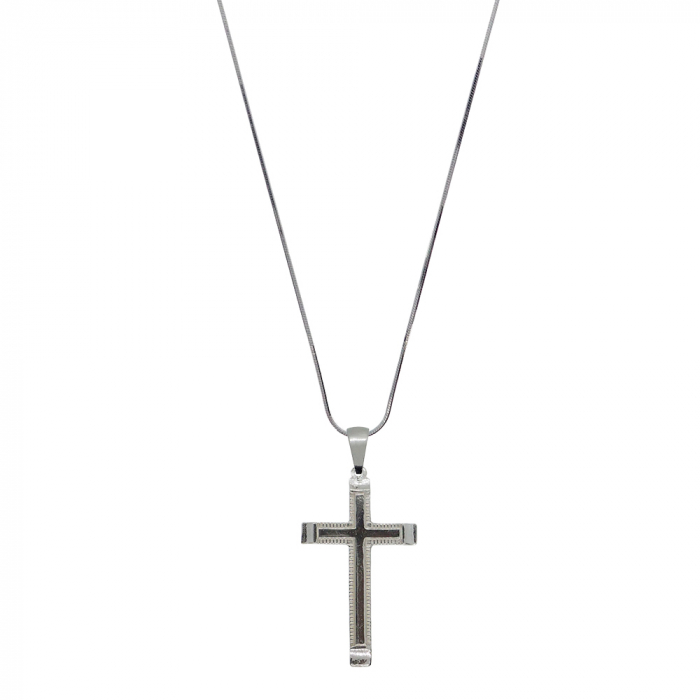 Lantisor argint personalizat cruciulita argint 4190SCHD580 Dras [1]
