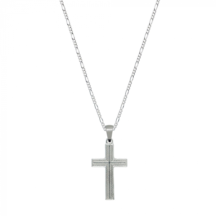 Lantisor argint personalizat cruciulita argint 4197FIG31430 Dras [1]
