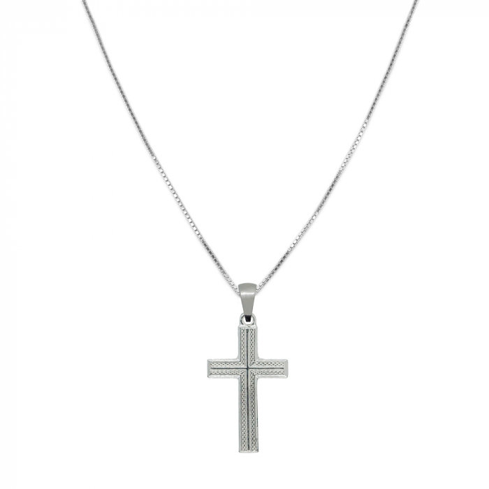 Lantisor argint personalizat cruciulita argint 4197VEN410 Dras [1]