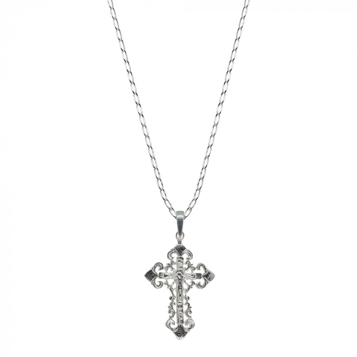 Lantisor argint personalizat cruciulita argint 4212FIG01335 Dras [1]