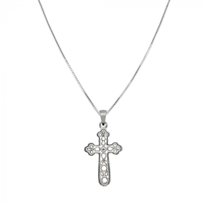 Lantisor argint personalizat cruciulita argint 4222VEN430 Dras [1]