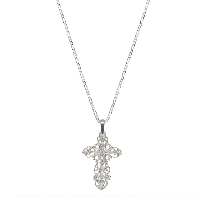 Lantisor argint personalizat cruciulita argint 4225FIG385 Dras [1]