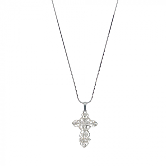 Lantisor argint personalizat cruciulita argint 4225SCHD445 Dras [1]