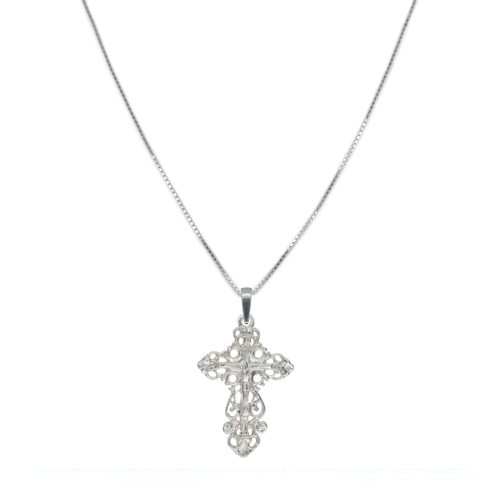 Lantisor argint personalizat cruciulita argint 4225VEN365 Dras [1]