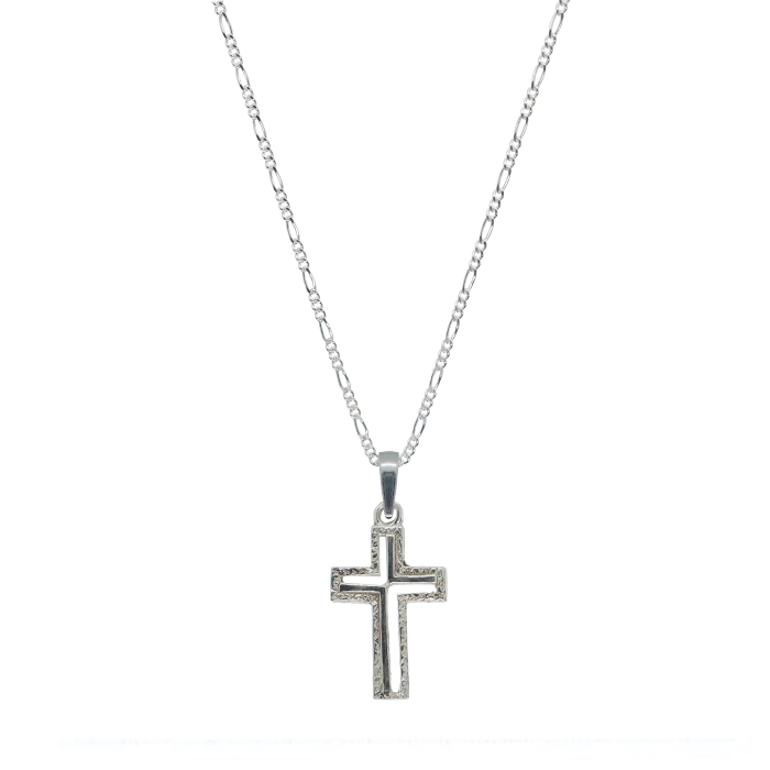 Lantisor argint personalizat cruciulita argint 4230FIG31370 Dras [1]