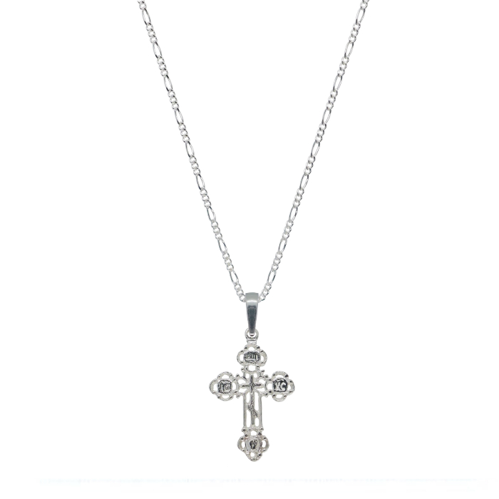 Lantisor argint personalizat cruciulita argint 4231FIG31345 Dras [1]