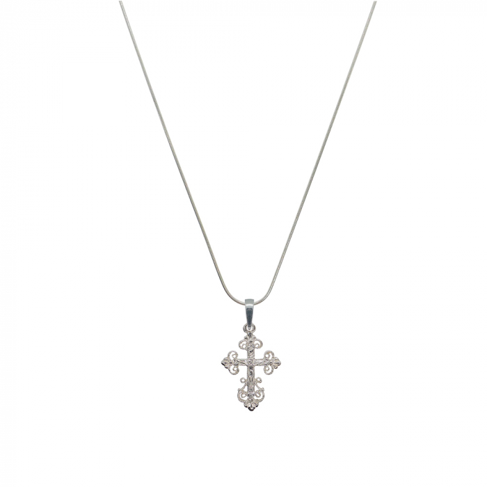 Lantisor argint personalizat cruciulita argint 4234SCH395 Dras [1]