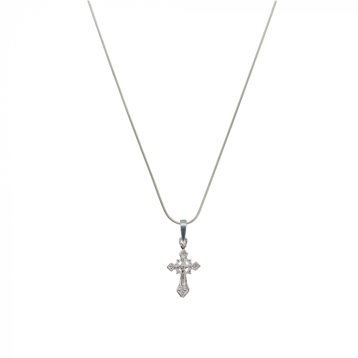 Lantisor argint personalizat cruciulita argint 4236SCH380 Dras [1]