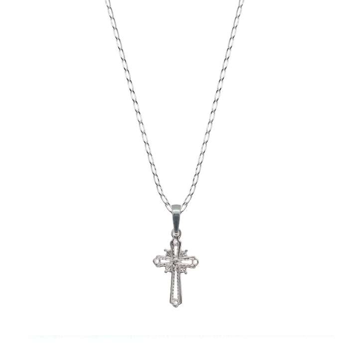 Lantisor argint personalizat cruciulita argint 4237FIG01335 Dras [1]