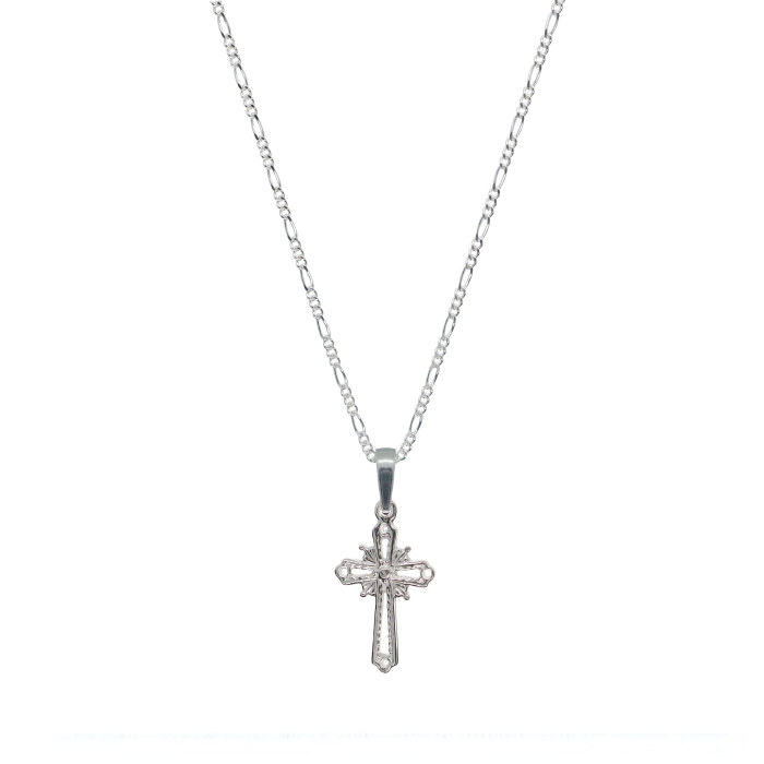 Lantisor argint personalizat cruciulita argint 4237FIG31350 Dras [1]