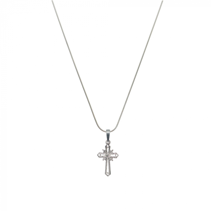Lantisor argint personalizat cruciulita argint 4237SCH410 Dras [1]