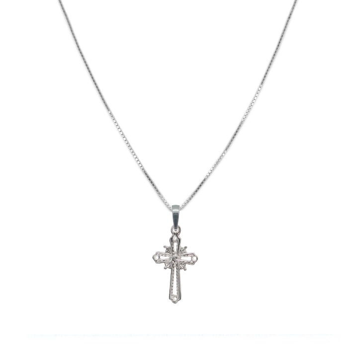 Lantisor argint personalizat cruciulita argint 4237VEN330 Dras [1]