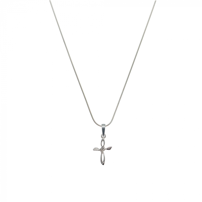 Lantisor argint personalizat cruciulita argint 4240SCH380 Dras [1]