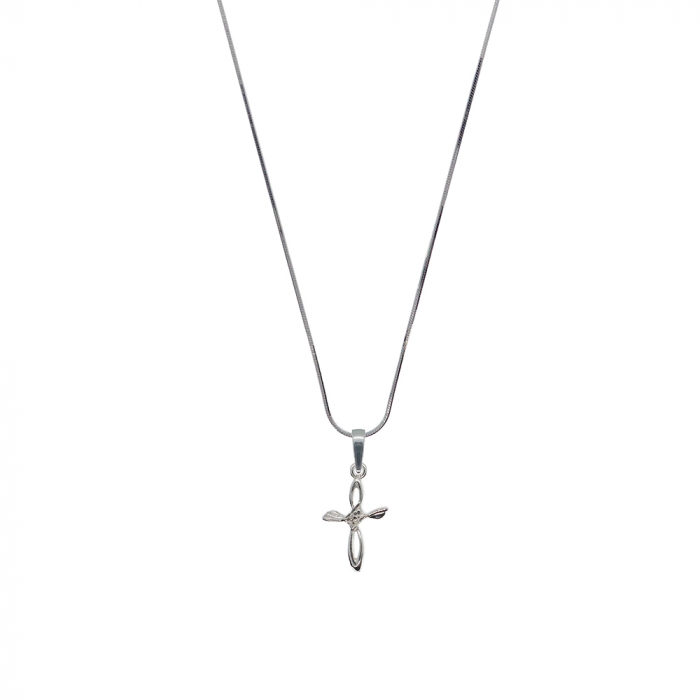 Lantisor argint personalizat cruciulita argint 4240SCHD380 Dras [1]