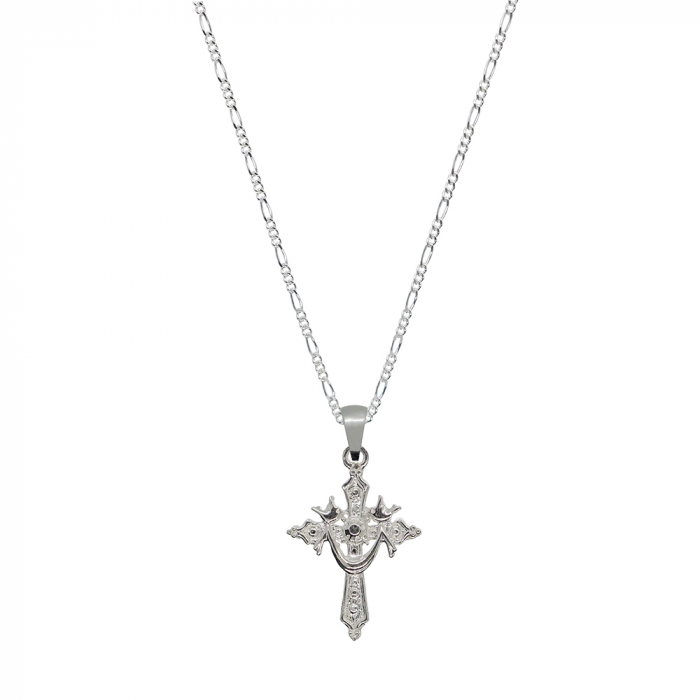 Lantisor argint personalizat cruciulita argint 4243FIG31410 Dras [1]