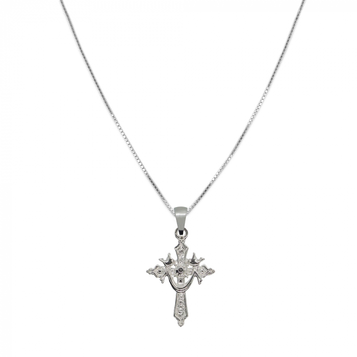 Lantisor argint personalizat cruciulita argint 4243VEN390 Dras [1]