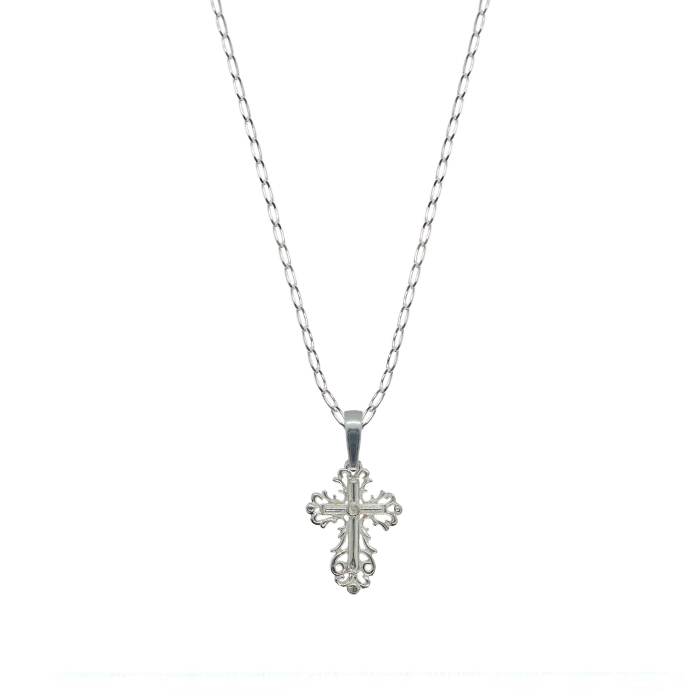 Lantisor argint personalizat cruciulita argint 4245FIG01320 Dras [1]