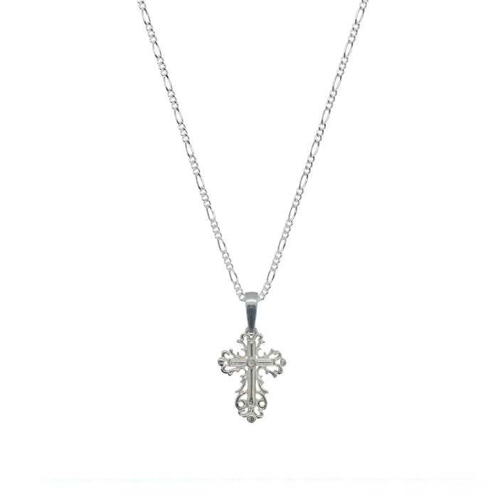 Lantisor argint personalizat cruciulita argint 4245FIG31375 Dras [1]