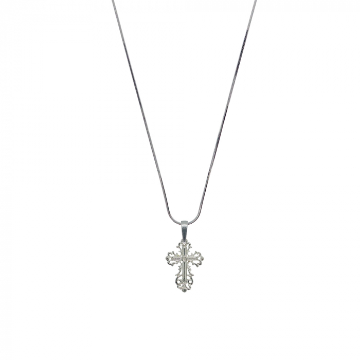 Lantisor argint personalizat cruciulita argint 4245SCHD395 Dras [1]