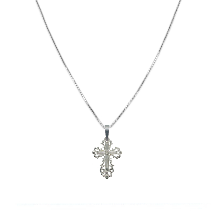 Lantisor argint personalizat cruciulita argint 4245VEN315 Dras [1]