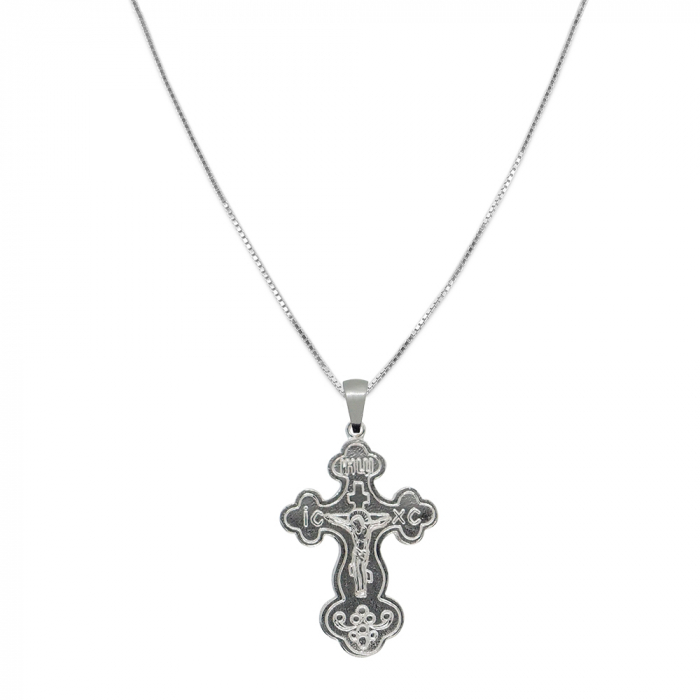 Lantisor argint personalizat cruciulita argint 4273VEN460 Dras [1]