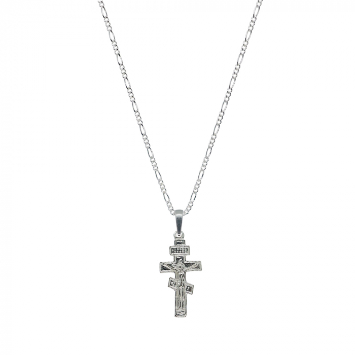 Lantisor argint personalizat cruciulita argint 4297FIG31390 Dras [1]