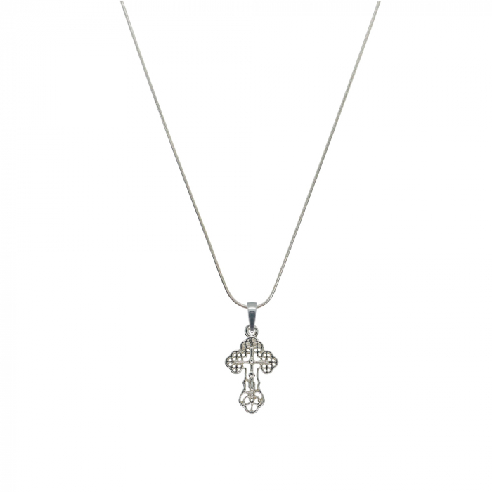Lantisor argint personalizat cruciulita argint 4298SCH435 Dras [1]