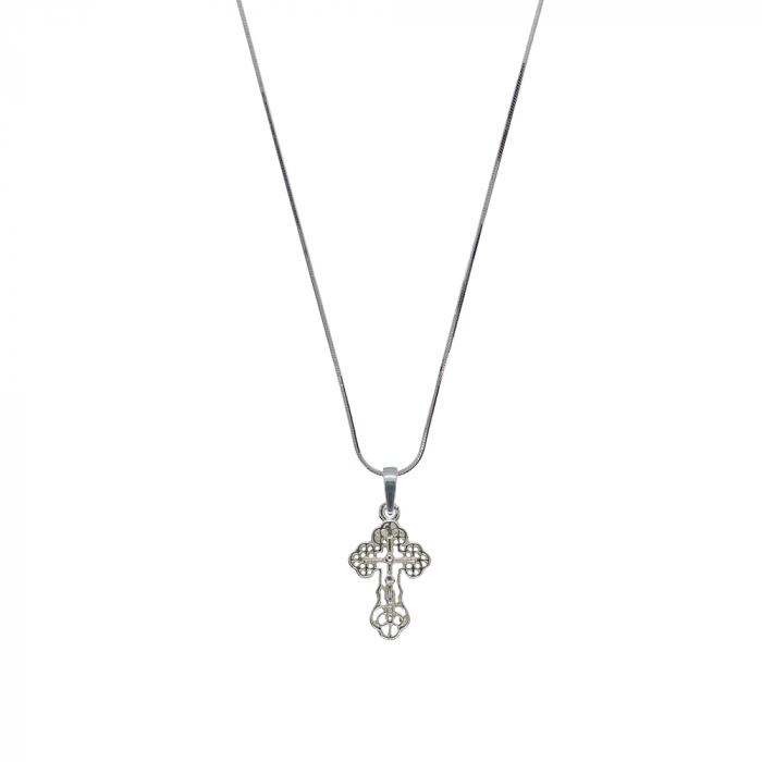 Lantisor argint personalizat cruciulita argint 4298SCHD435 Dras [1]