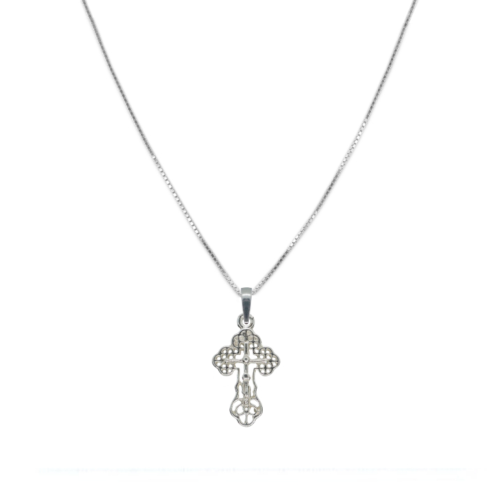 Lantisor argint personalizat cruciulita argint 4298VEN355 Dras [1]